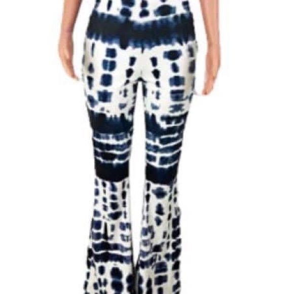 BRAND NEW XL 2PC TYE DYE SET! Royal blue & white - Picture 2 of 2